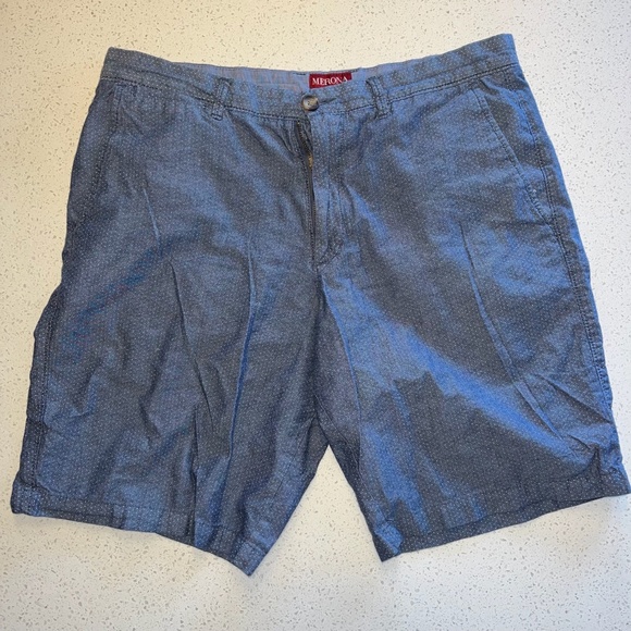 Merona Men's Flat Front Shorts - Picture 1 of 3